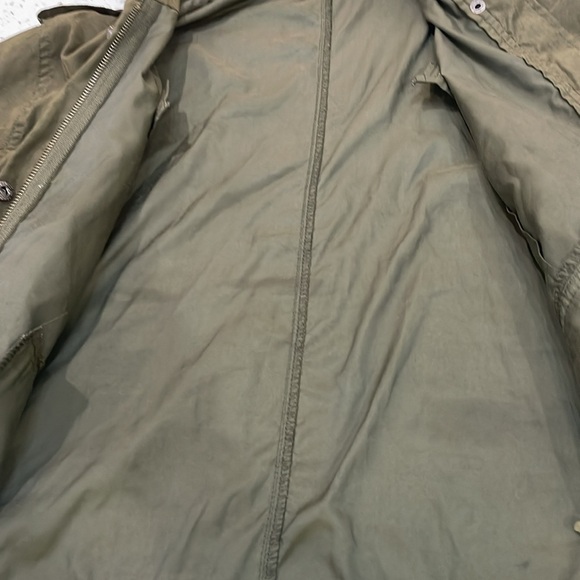 Brandy Melville Army Green Hailey Utility Jacket One Size med - Picture 8 of 10